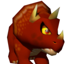 Tricky Triceratops - Diddy Kong Racing