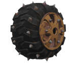 Dusty Rider Wheels - Crash Team Racing Nitro-Fueled
