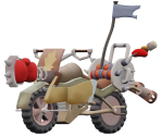 Wasteland Motorcycle - Crash Bandicoot 4: It's About Time