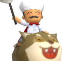 Wolf Rider Gino Trophy - MySims Agents