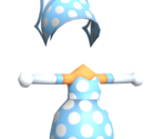 005 Polka-Dot Gown - Miitopia