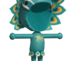 016 Peacock Flower - Miitopia
