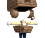 002 Wooden Tank - Miitopia