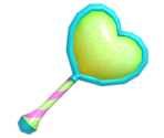 014 Green Heart Wand - Miitopia