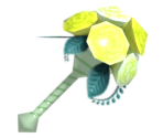 015 Green Bouquet Wand - Miitopia