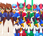 Vent & Megamerge Forms - Mega Man ZX Customs