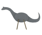 Cardboard Dino B - LittleBigPlanet 3 (Prototypes)