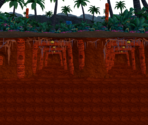 Hawain Mangle Wood Background - LittleBigPlanet 3 (Prototypes)