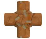 Carboard Tube 4 Way - LittleBigPlanet 3 (Prototypes)