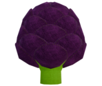 Plush Purple Artichoke - LittleBigPlanet 3 (Prototypes)