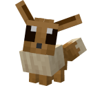 #0133 - Eevee (Minecraft-Style) - Pokémon Customs