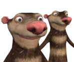 Crash & Eddie - Ice Age: Dawn of the Dinosaurs