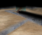 Concrete Cave Pieces - Pikmin 2