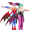 Morrigan Aensland & Lilith - Tatsunoko vs. Capcom: Ultimate All-Stars