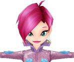 Tecna (Denim) - Dance Dance Revolution Winx Club