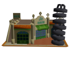 Luigi's Casa Della Tires - Disney Infinity: Toy Box Challenge