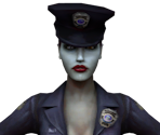 Malkavian Female (Light Leather) - Vampire: The Masquerade - Bloodlines