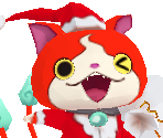 Jibanyan Santa - Yo-kai Watch: Wibble Wobble