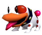 Poochy (Nintendo 64-style) - Yoshi Customs