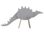 Cardboard Dino C - LittleBigPlanet 3 (Prototype)