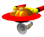 Dr. Eggman (UFO) - Sonic the Fighters / Sonic Championship