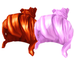 Chestnut Bun & Lavender Updo - Roblox