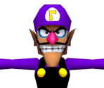 Waluigi (Super Mario 64-Style) - Mario Customs