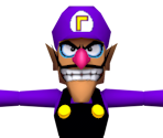 Waluigi (Super Mario 64-Style) - Mario Customs