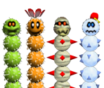 Pokey Family (Super Mario 64-Style) - Mario Customs