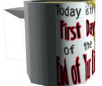Foam Mug - Grim Fandango