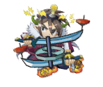 Shakenkaku Tsurugi - Bikkuriman Kanjuku Haou: Sanmi Douran Sensouki (JPN)
