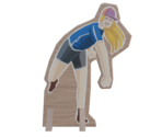 Dodgeball Standee - Rec Room