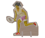 Paddle Ball Standee - Rec Room