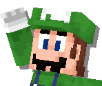 Luigi (Minecraft-style) - Mario Customs