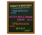 Specials Board - Job Simulator