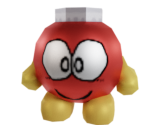 Red Bob-omb (Super Mario-kun) - Mario Customs