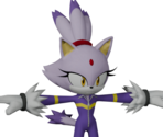 Blaze the Cat - Sonic Free Riders