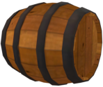 Floating Barrel - New Super Mario Bros. Wii