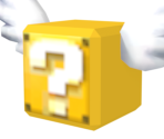 Flying Question Block - New Super Mario Bros. Wii