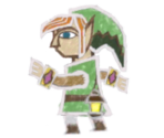 Link (Flat) - The Legend of Zelda: A Link Between Worlds