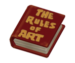 Rules of Art Book - SpongeBob SquarePants: The Patrick Star Game