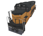 Milwaukee Road GP38-2 - Trainz Railroad Simulator 2006