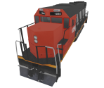 Canadian National GP38-2 - Trainz Railroad Simulator 2006