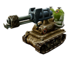 Flame Tank - Metal Slug 3D