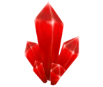 Red Crystal Cluster - Tak 2: The Staff of Dreams