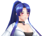 Yatsu Murasaki (Dress Shirt) - Action Taimanin