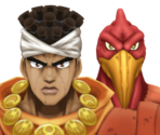 Muhammad Avdol & Magician's Red - JoJo's Bizarre Adventure: Ora Ora Overdrive