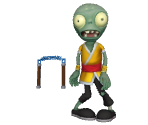 Nunchaku Zombie - Plants vs. Zombies AR Trading Cards