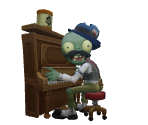Pianist Zombie - Plants vs. Zombies AR Trading Cards