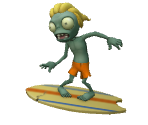 Surfer Zombie - Plants vs. Zombies AR Trading Cards